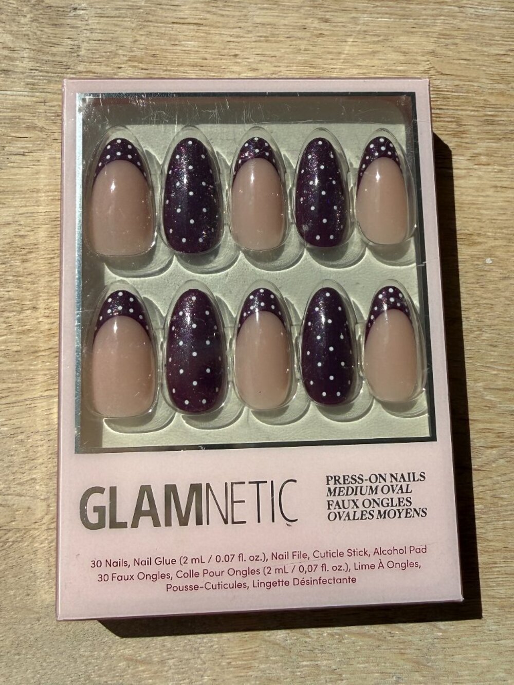 Glamnetic Press-On Nails Medium Oval New In Box
